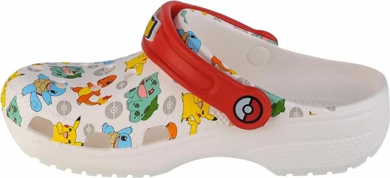 Papuqe për fëmijë Crocs, të bardha