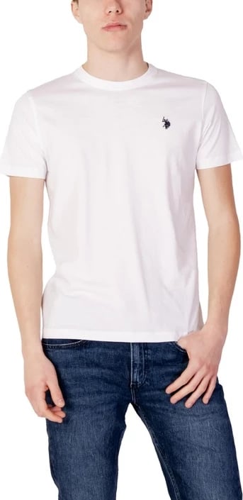 Maicë për meshkuj U.S. Polo Assn., e bardhë