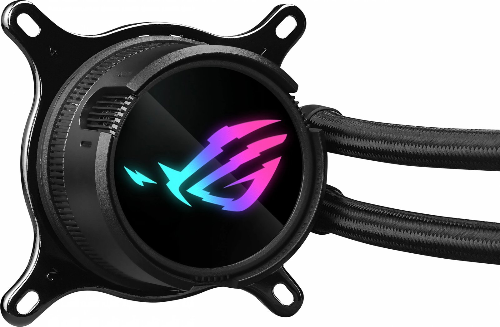 Komplet ftohës me lëng ASUS ROG Strix LC III 360 ARGB, 3 ventilatorë 12cm, ekran LCD, i zi