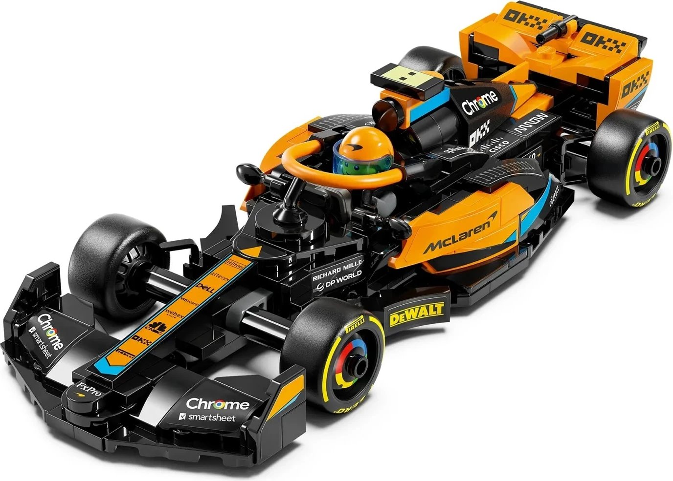 Set LEGO SPEED CHAMPIONS 76919 2023 McLaren Formula 1 Race Car