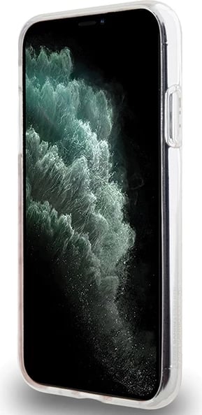 Mbështjellës Hello Kitty IML Gradient Electrop Crowded Kitty Head për iPhone 11/XR, Rozë