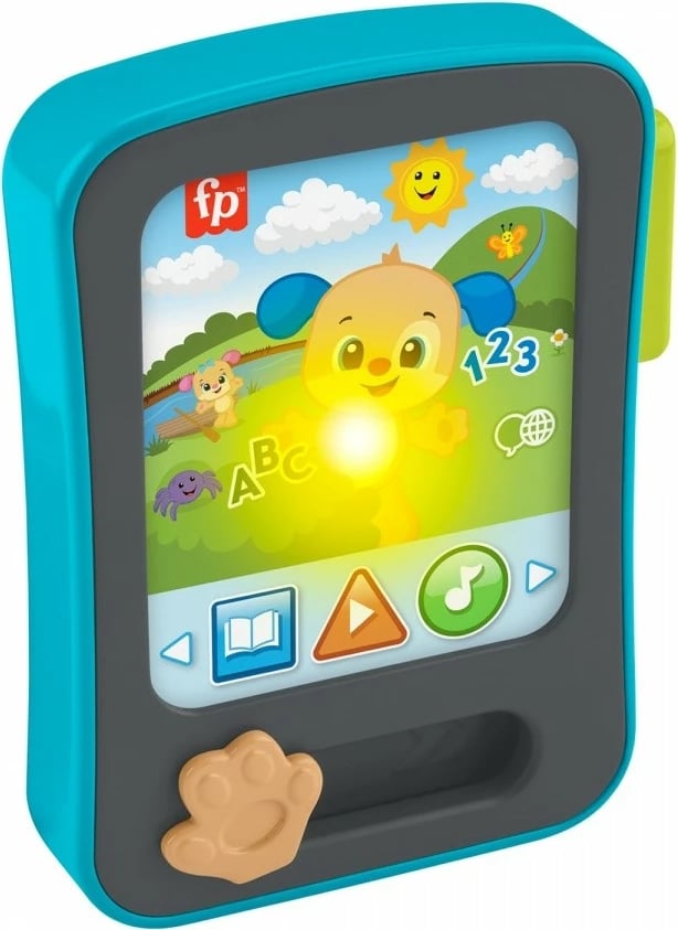 Lodër edukative Fisher Price Puppy Learner Reader, shumëngjyrëshe