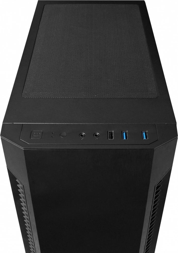 Kasë Chieftec AS-01B-OP midi tower, ATX/mATX/Mini-ITX, 4 fole disqesh, 1x120mm ventilator, radiator 280mm, USB 3.0, e zezë