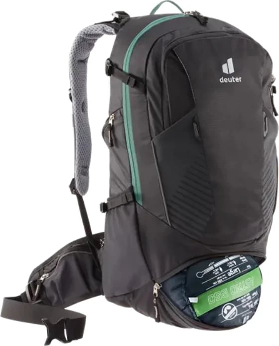 Çantë biçiklete Deuter Trans Alpine 30, e zezë