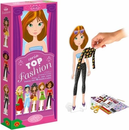 Set kreativ Top Fashion Model I Alexander për vajza, shumëngjyrësh