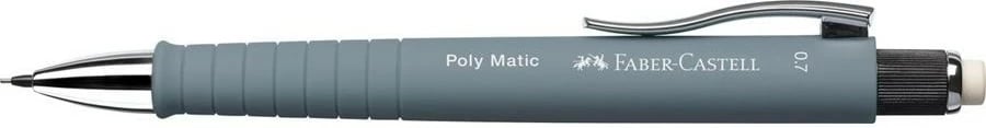 Laps mekanik FABER-CASTELL Poly Matic 0.7, gri