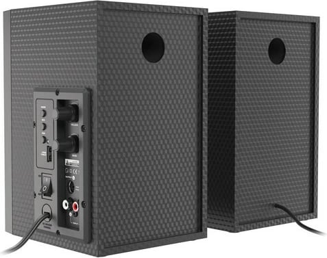 Altoparlantë kompjuteri Genesis Helium 300BT ARGB, Bluetooth, të zi