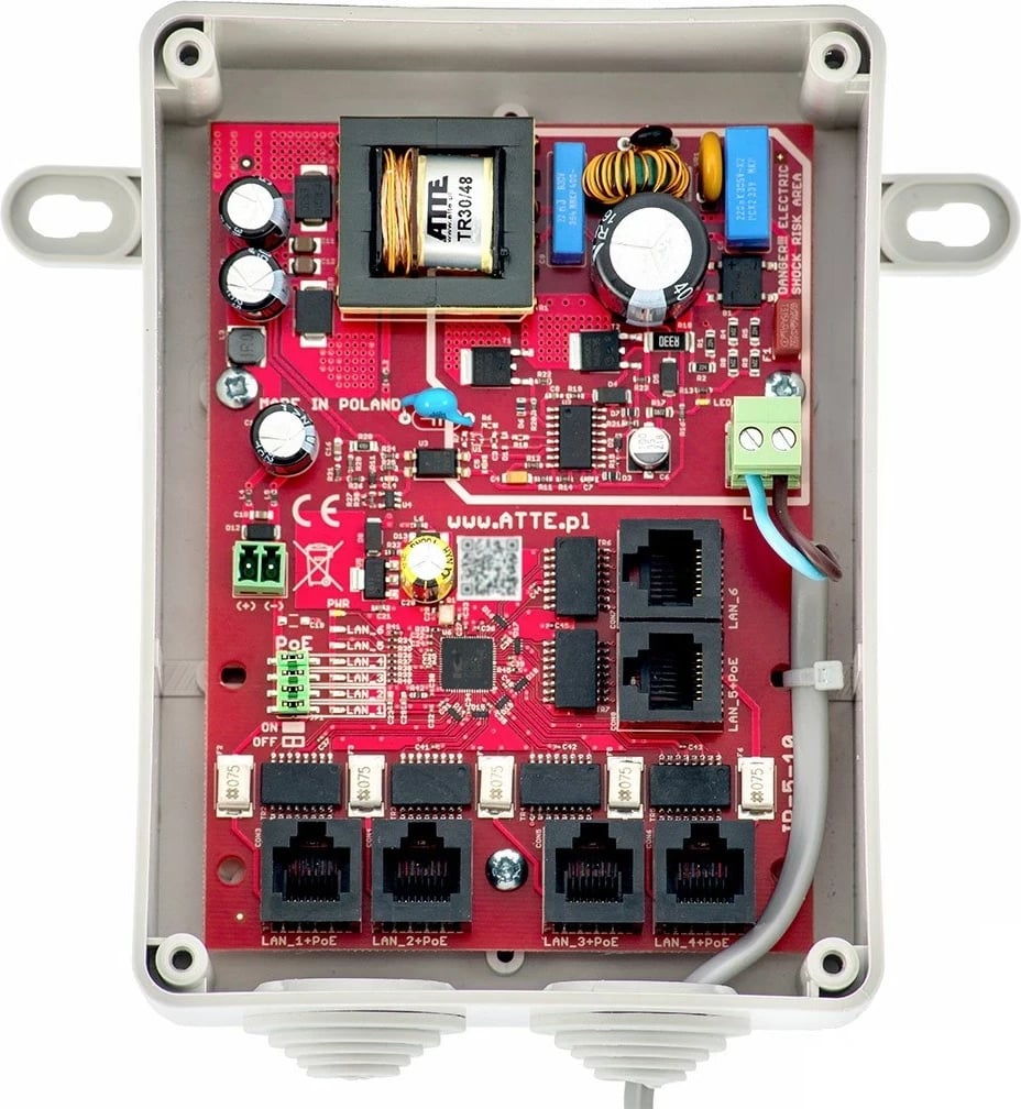 Switch 5-portësh PoE ATTE IPB-5-10A-S4