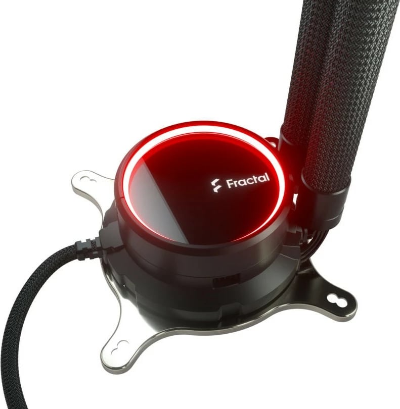 Ftohës i lëngshëm Fractal Design Celsius+ S36 Prisma, ARGB, 3 ventilatorë, i zi