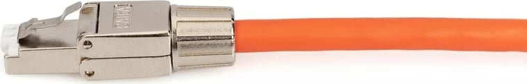 Plug modular RJ45 Digitus DN-93634, Cat.6A, shielded, toolless, metal, 50mm