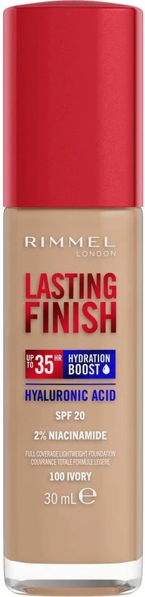 Fondatinë Rimmel Lasting Finish 35H 100 Ivory 30ml
