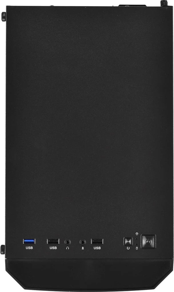 Kasë LOGIC ARAMIS ARGB Mini USB 3.0, e zeza