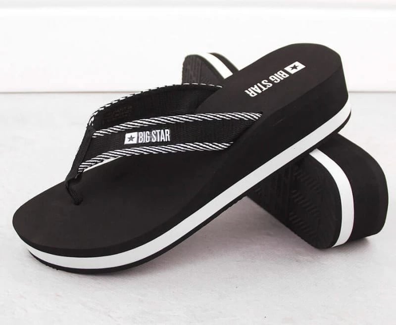 Flip-flop Big Star femra, të zeza