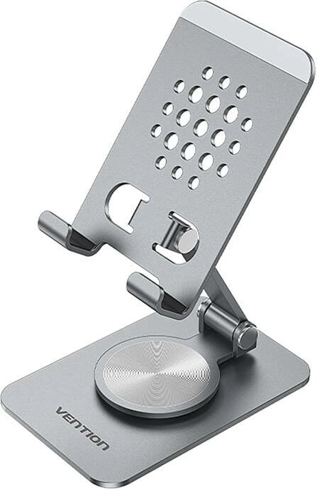 Mbajtës telefoni Vention KSDH0, 360°, alumini, gri