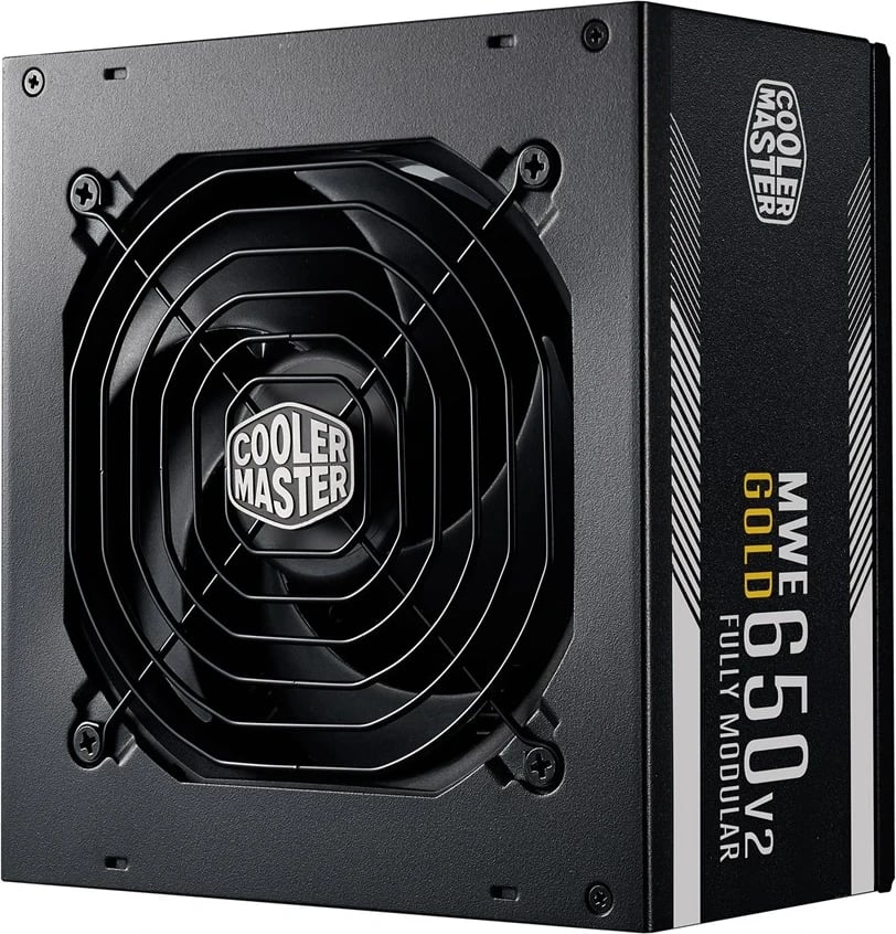 Furnizues i Energjisë Cooler Master MWE Gold 650 - V2, i Plotësisht Modular, 650 W, i Zi