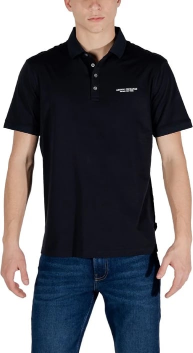 Polo për meshkuj Armani Exchange, blu