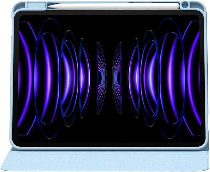 Mbështjellës Baseus Minimalist Series për iPad Pro 12.9", magnetik, blue