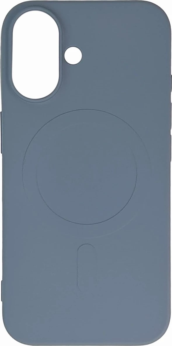 Mbështjellës Hurtel për Samsung Galaxy S25 Edge, silikon i lëngshëm, me MagSafe, Gri