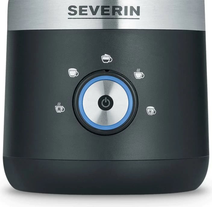 Shkumues qumështi, Severin SM 3588, inoks, elektrik, ngjyrë e zezë