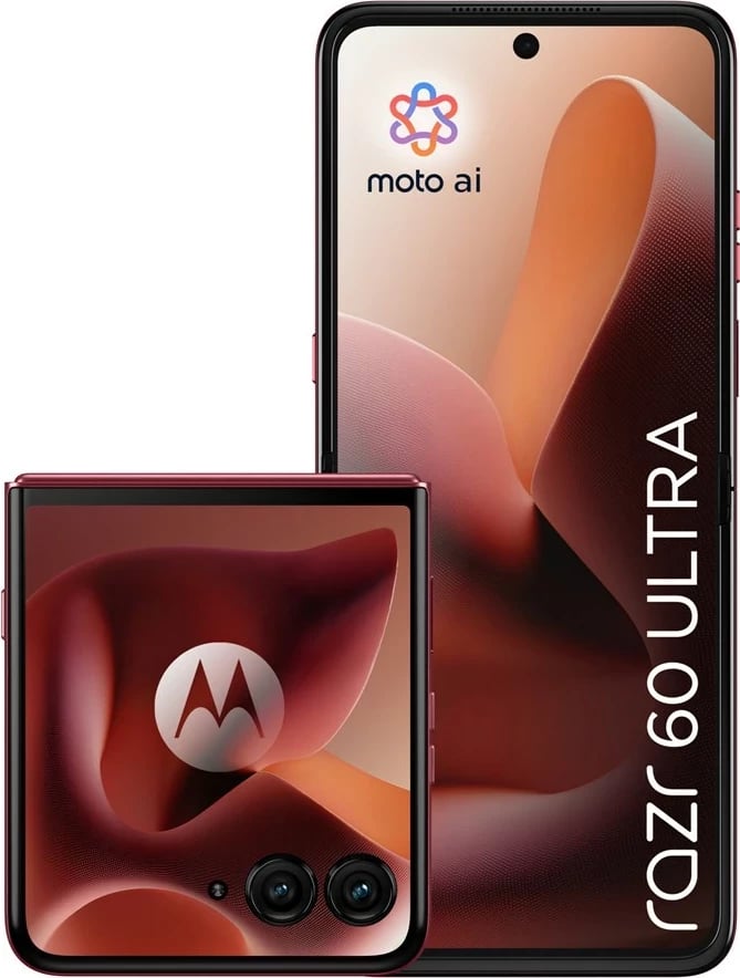 Celular Motorola razr 60 ultra, 16 GB RAM, 512 GB, Bordeaux