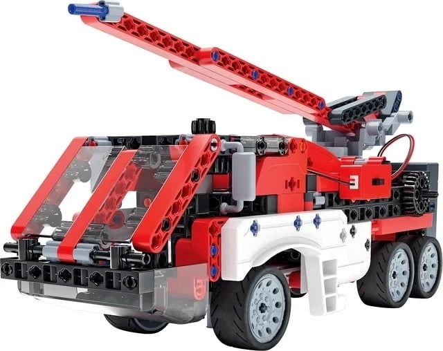 Set ndërtimi Clementoni Scientific Fun 50728, Kamion Zjarrfikës, Kuq
