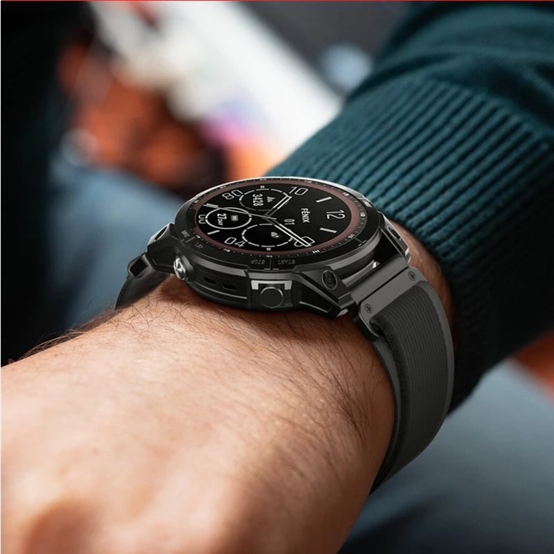 Rrip najloni Tech-Protect për Garmin Fenix 3/5X/3HR/5X Plus/6X/6X Pro/7X, Zi-Portokalli