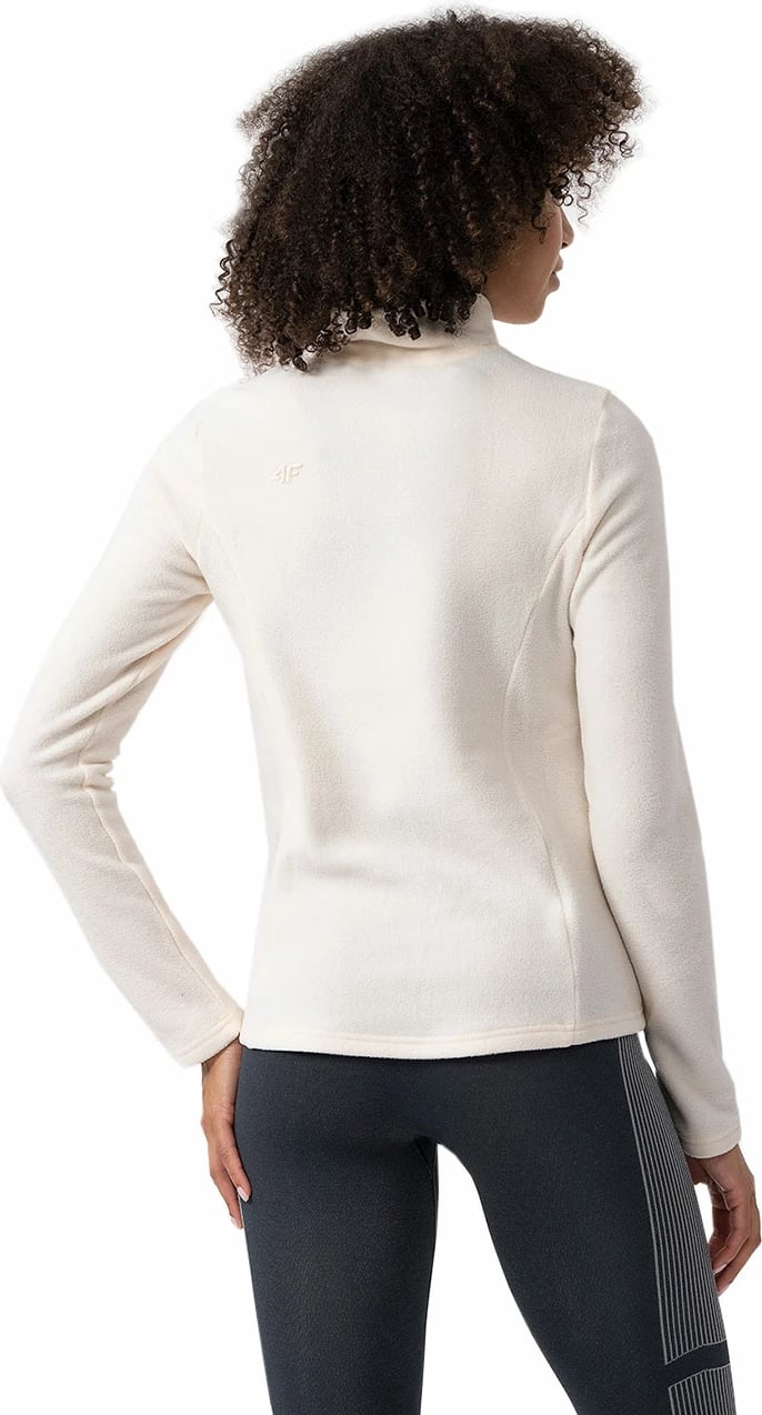 Duks fleece për femra 4F, bezhë