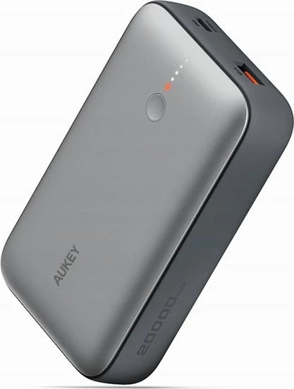 Power bank AUKEY PB-Y57 Spark Mini, 20000mAh, 22.5W, 2xUSB, Gri