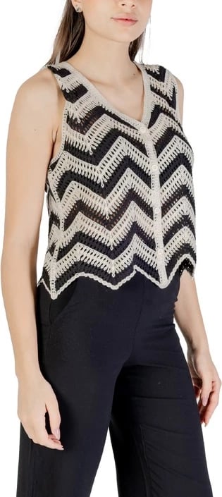 Top Vila Clothes femra, beige