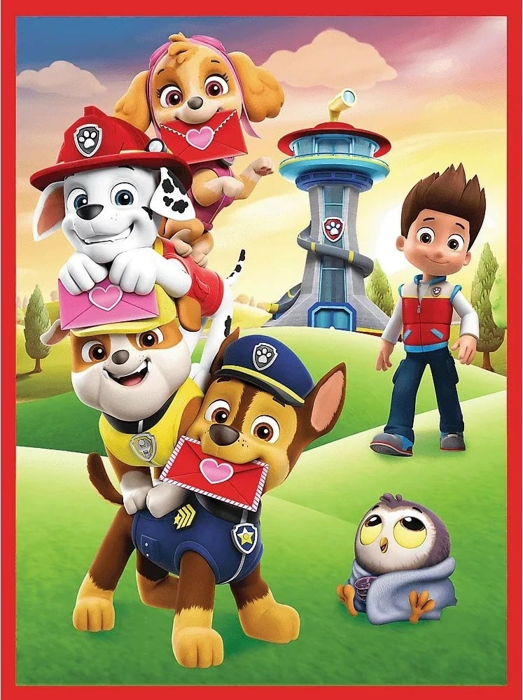 Puzzle 2n1 Trefl Paw Patrol, 78 pjesë, për fëmijë