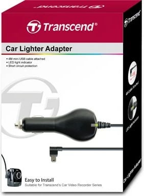 Karikues auto Transcend DrivePro, 5V, 1A, 4m, i zi