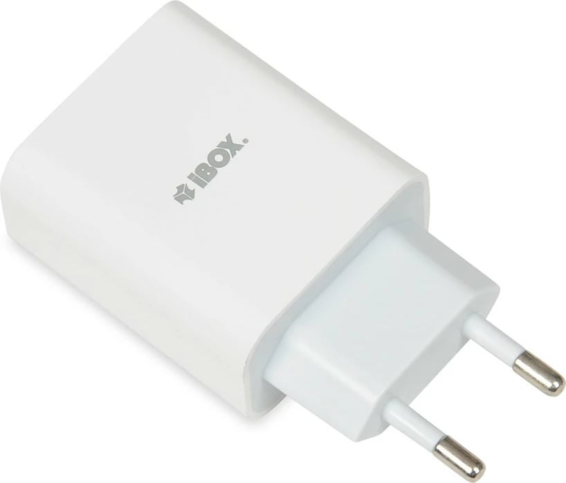 Karikues murali iBOX C-36, 20W, USB-C + USB, i bardhë