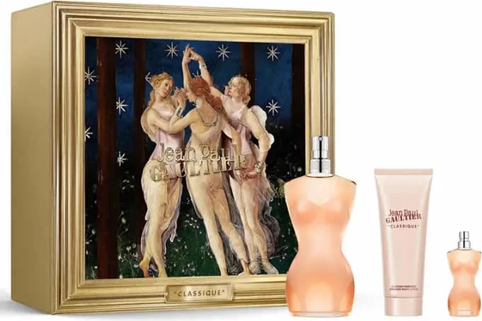 Eau de Toilette për femra Jean Paul Gaultier Classique set 3 copë, 100ml