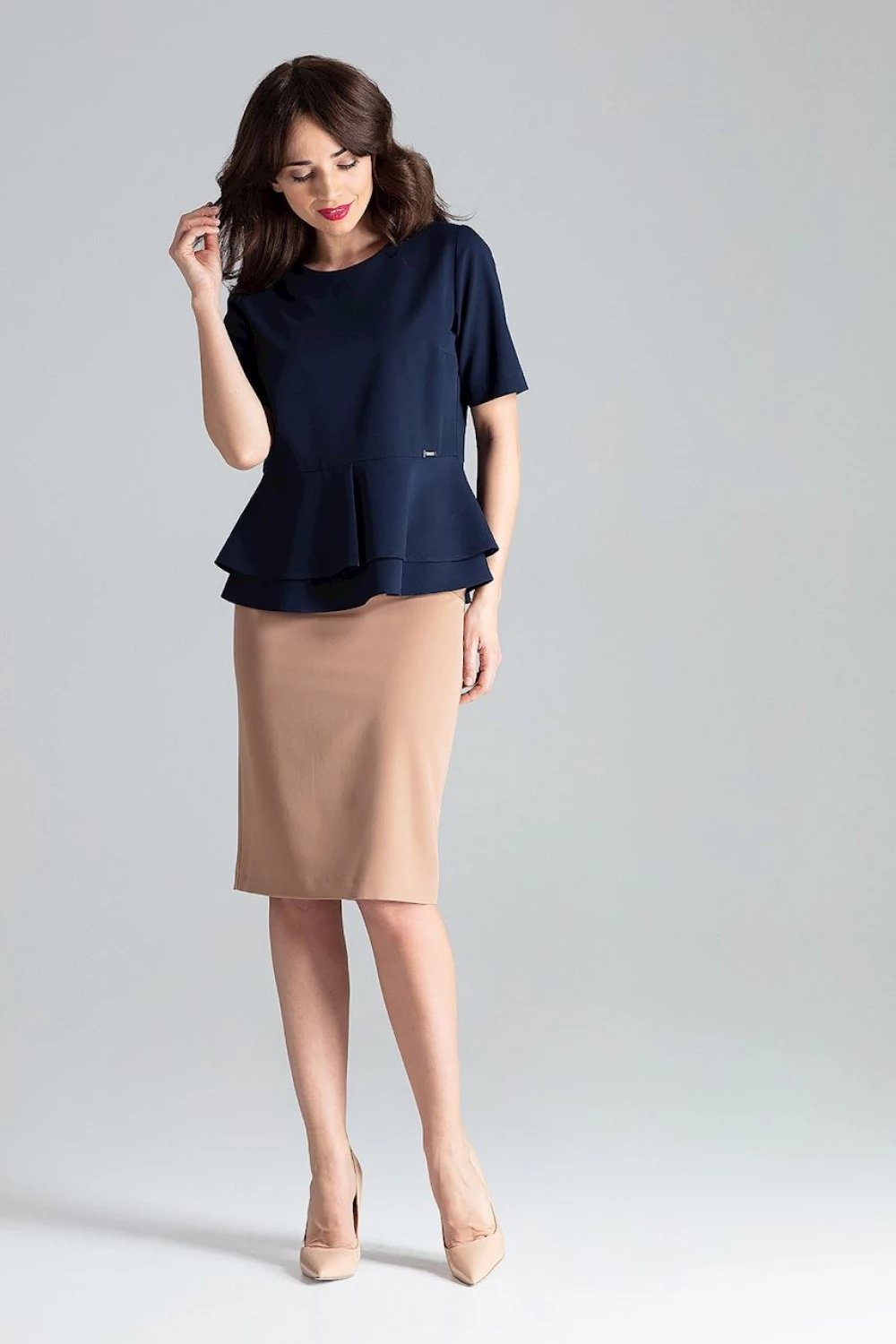 Bluzë Lenitif model 130978, e kaltër