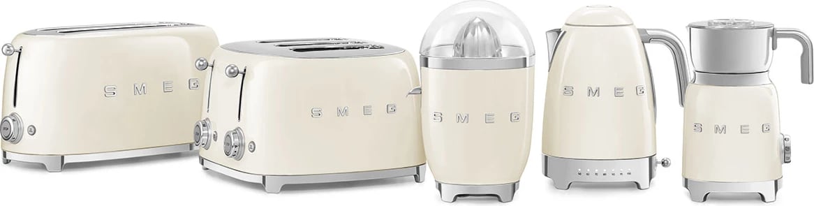Vluese uji Smeg 50´Style , 2400W, bezhë