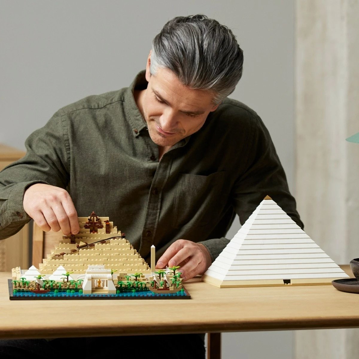 Set ndërtimi LEGO Architecture Pyramid of Khufu 21058, 1476 pjesë