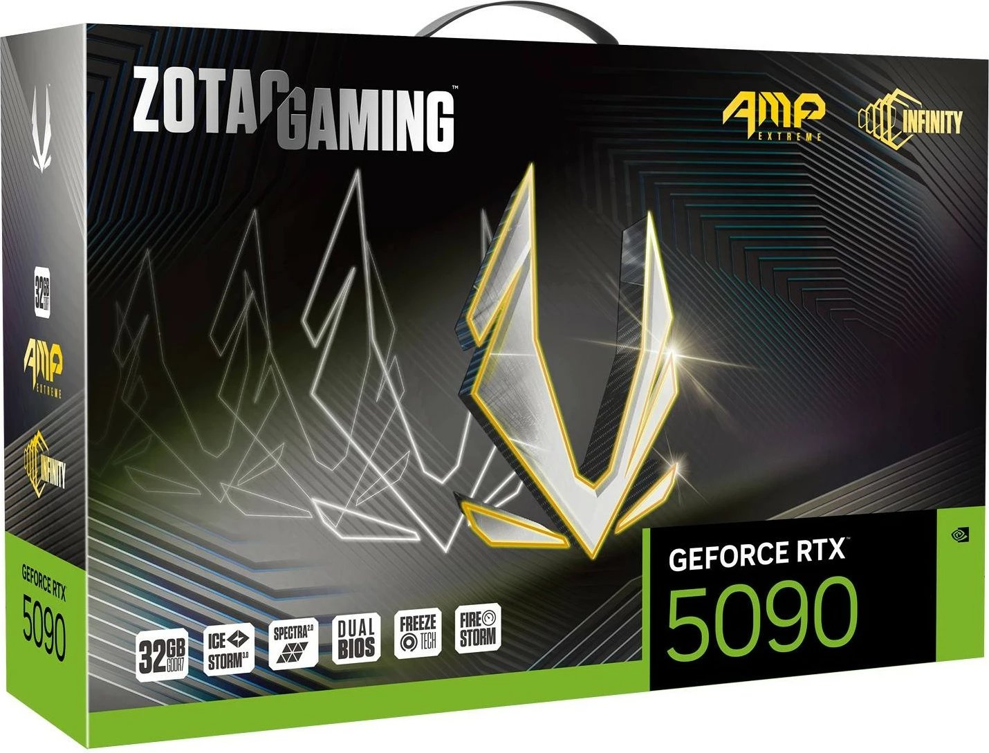 Kartelë grafike Zotac GAMING GeForce RTX 5090 AMP Extreme INFINITY 32GB GDDR7, multi