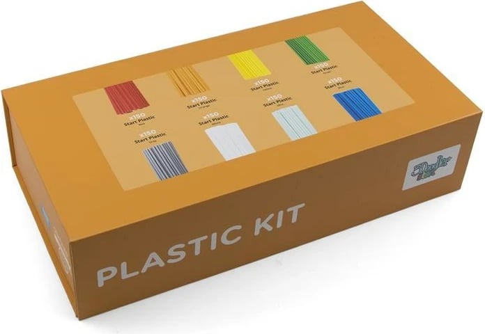 Filamente plastike 3Doodler Start EDU, 8 ngjyra të ndryshme, PLA