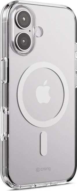 Mbështjellës CRONG Clear MAG Cover CRGCLRMIP1763TRS për iPhone 17, me magnet MagSafe, transparent
