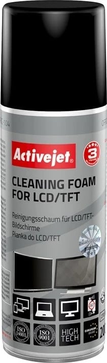 Shkumë pastruese për kompjuter Activejet AOC-104 LCD/TFT, 200ml
