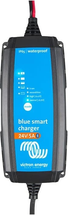 Karikues baterie Victron Energy Blue Smart IP65 24V 5A me lidhës DC