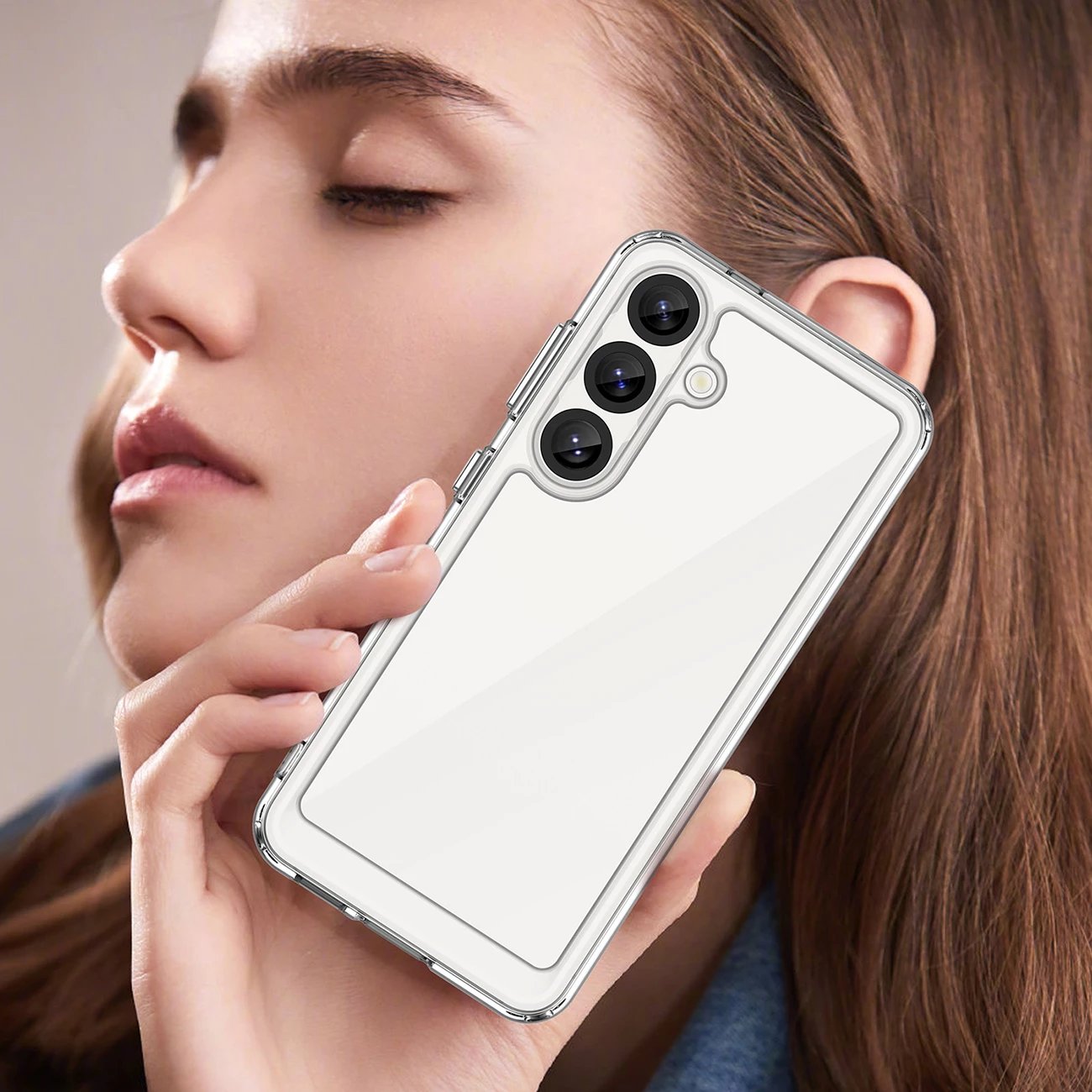 Mbështjellës Hurtel Outer Space Case për Nothing Phone 3a Pro, Transparent