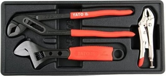 Set pinca YATO YT-55473, të kuqe