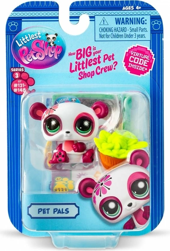 Figurinë Littlest Pet Shop G7 S3, Tm Toys, LPS00523, me aksesor, shumëngjyrëshe, 1 copë