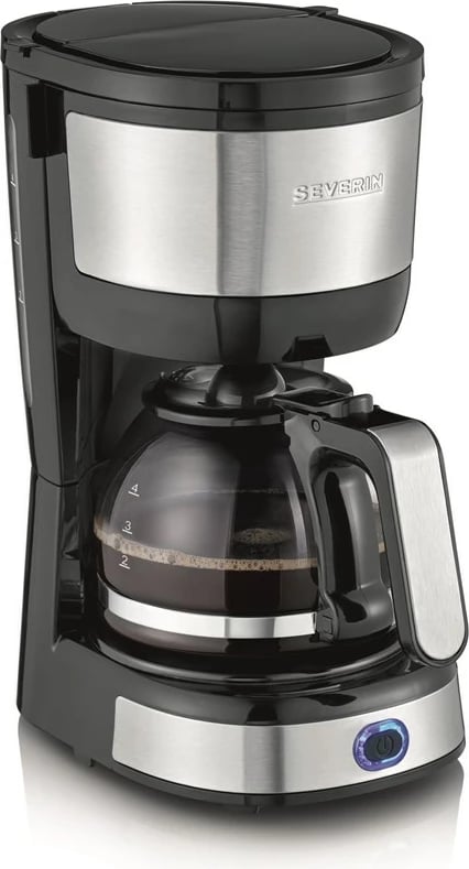 Makine kafeje Severin KA 4808, drip, 4 filxhanë, gjysmë automatike, e zezë