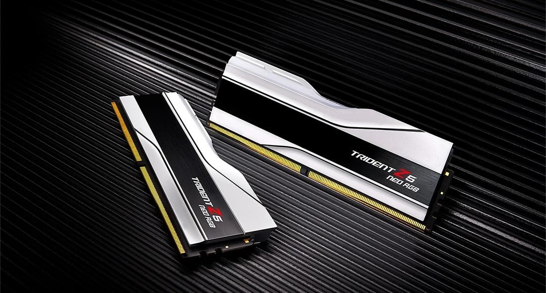 RAM Memorje G.SKILL TRIDENT NEO AMD RGB DDR5 2X16GB 6400MHZ CL30-39