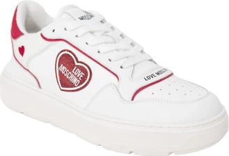 Atlete Love Moschino për femra, të kuqe