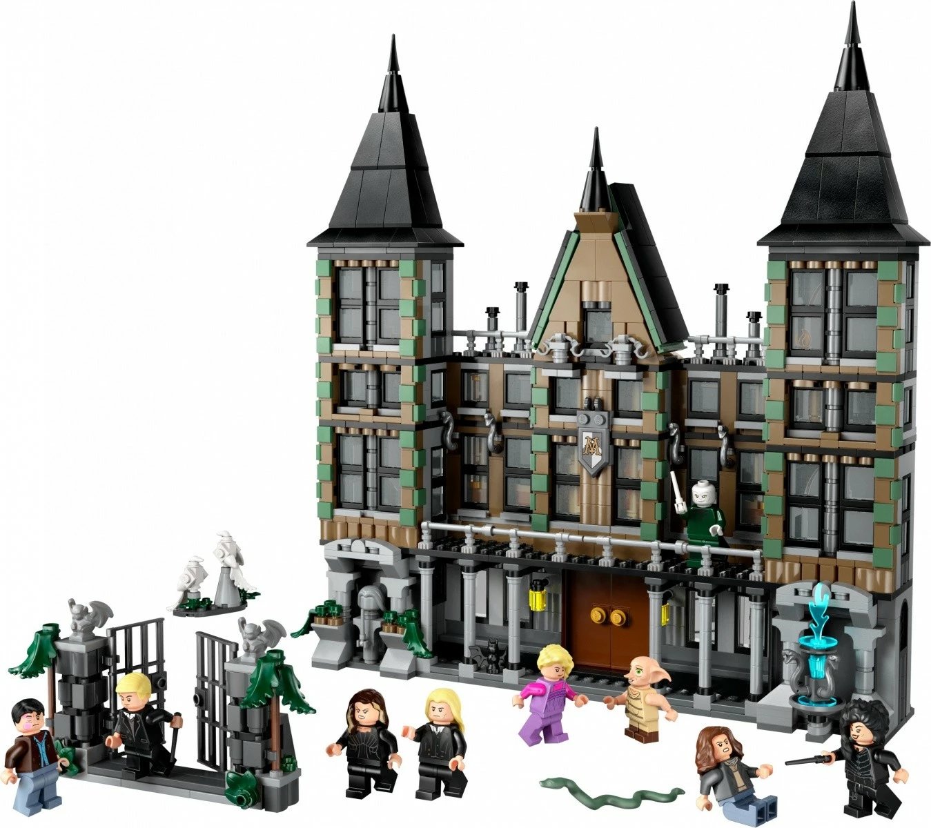 Set ndërtimi LEGO Harry Potter Malfoy Manor 76453, 1601 pjesë, plastikë