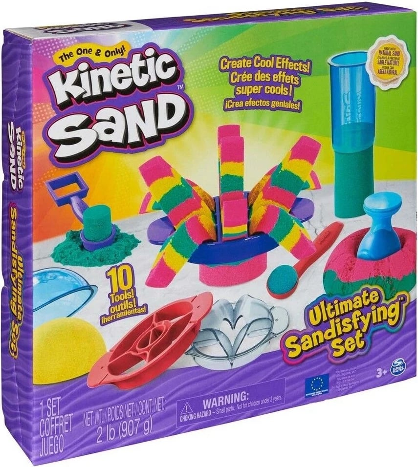 Set Kinetic Sand Satisfying 6067345 p4 Spin Master