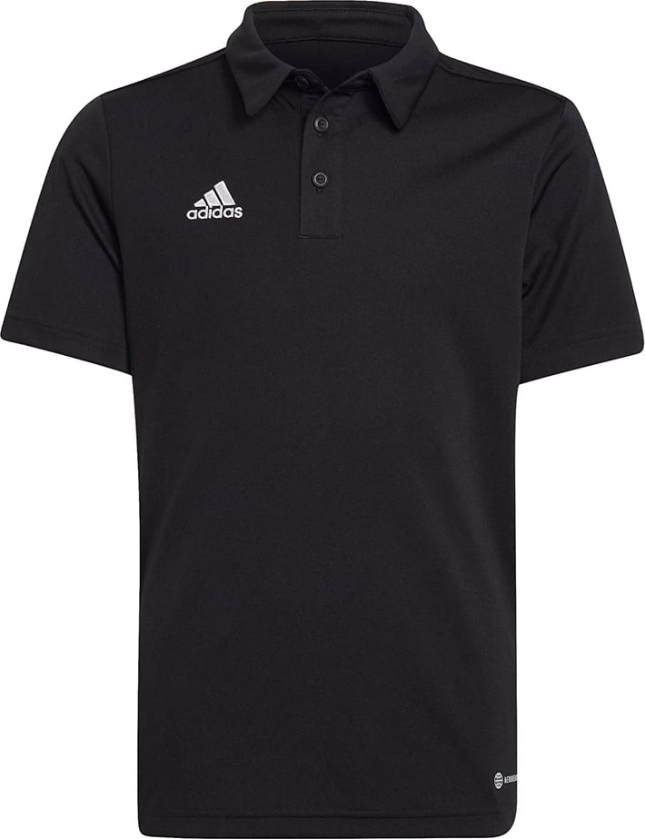 Maicë polo për fëmijë adidas, e zezë